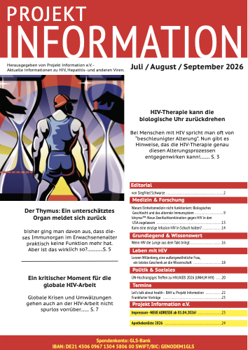 Titelseite Projekt Information Juli / August / September 2026